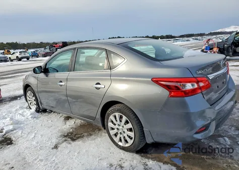 2016 Nissan Sentra S z USA, uszkodzony, nr VIN 3N1AB7AP8GY273127